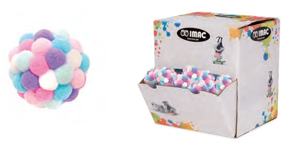 IMAC Gioco per Gatti Pallina Small con Campanella 4,5cm IMAC Gioco per Gatti Pallina Small con Campanella 4,5cm